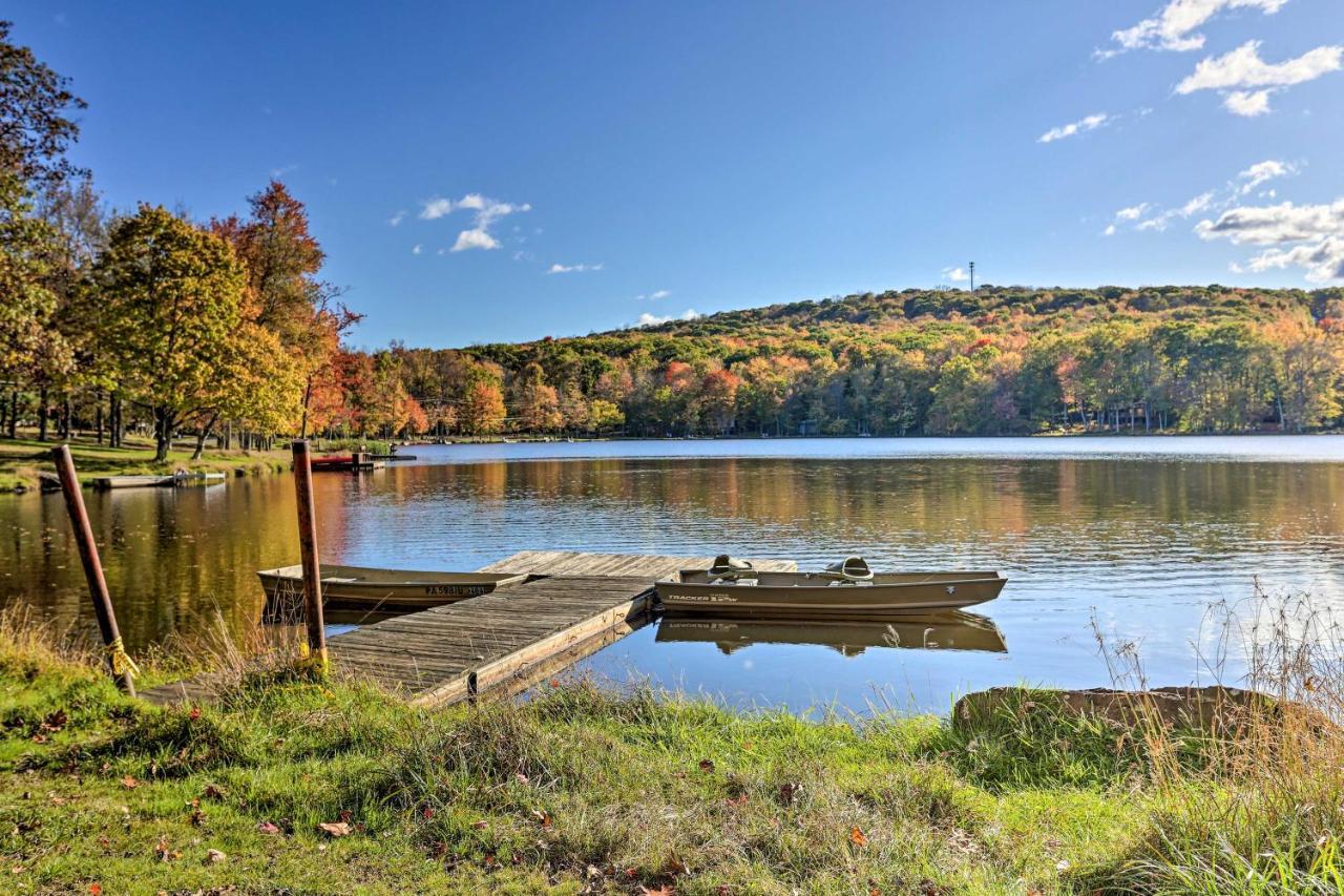 Pet-Friendly Pocono Lake Oasis With Hot Tub! المظهر الخارجي الصورة